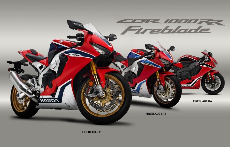 1000 Honda CBR2RR Fireblade SP og SP2017 Motorcykel Preview