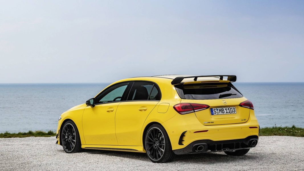 Test drive Mercedes-Benz A35 AMG Sedan: a children's hatchback with character – Preview