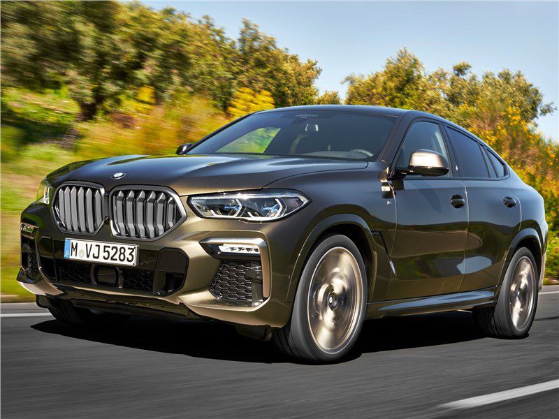 BMW X6 Baharu: foto dan data - Pratonton