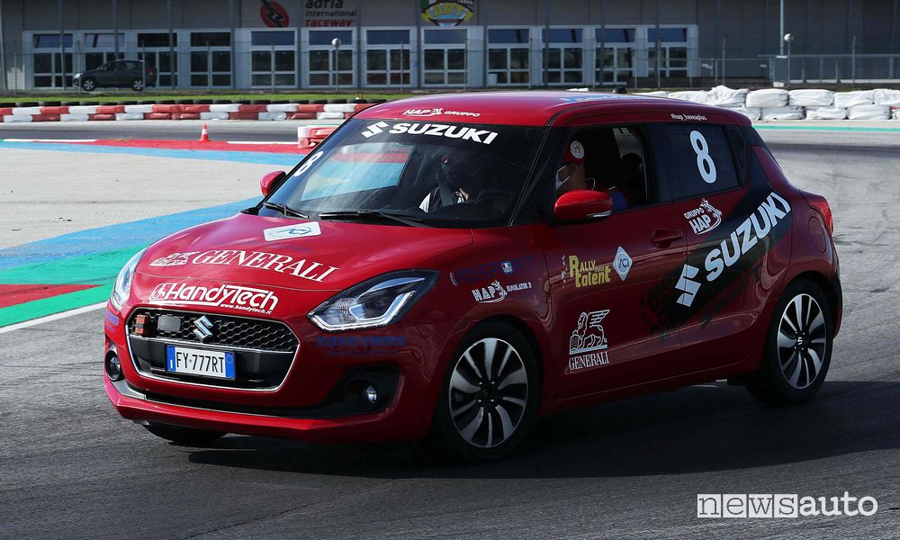 Rally Italia Talent және Suzuki Swift Sport, бағалар, күндер және ақпарат - Спорттық автомобильдер