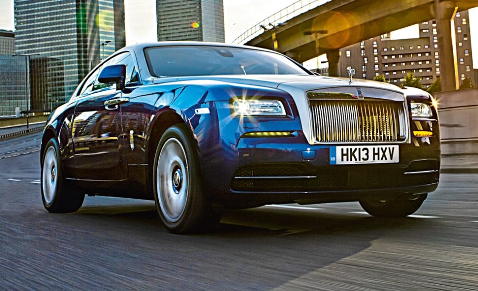 Rolls-Royce Wraith: déi schnellsten Sportsautoen jee