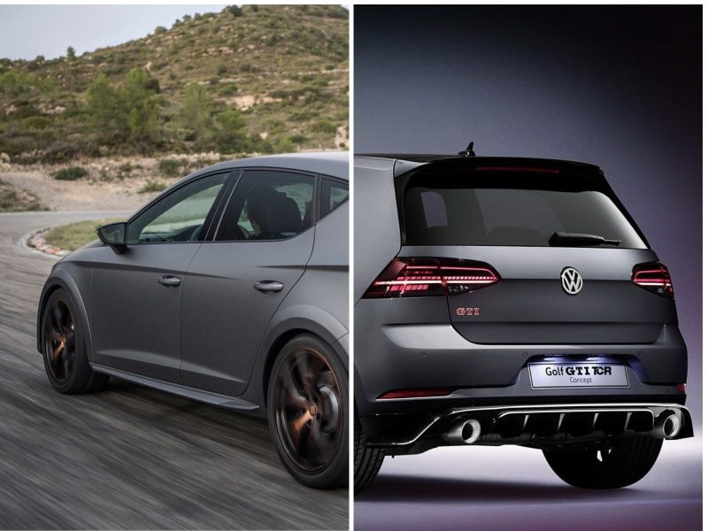 Seat Leon Cupra vs Volkswagen Golf GTI TCR: Icon Wheels FACEOFF – Auto Sportive