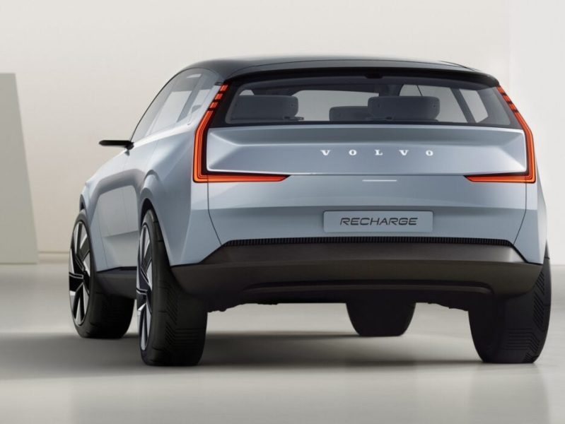 Volvo Concept Recharge: электрический внедорожник будущего - превью 