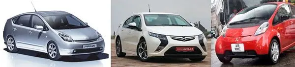 Аккумуляторы для гибридных автомобилей и электромобилей 