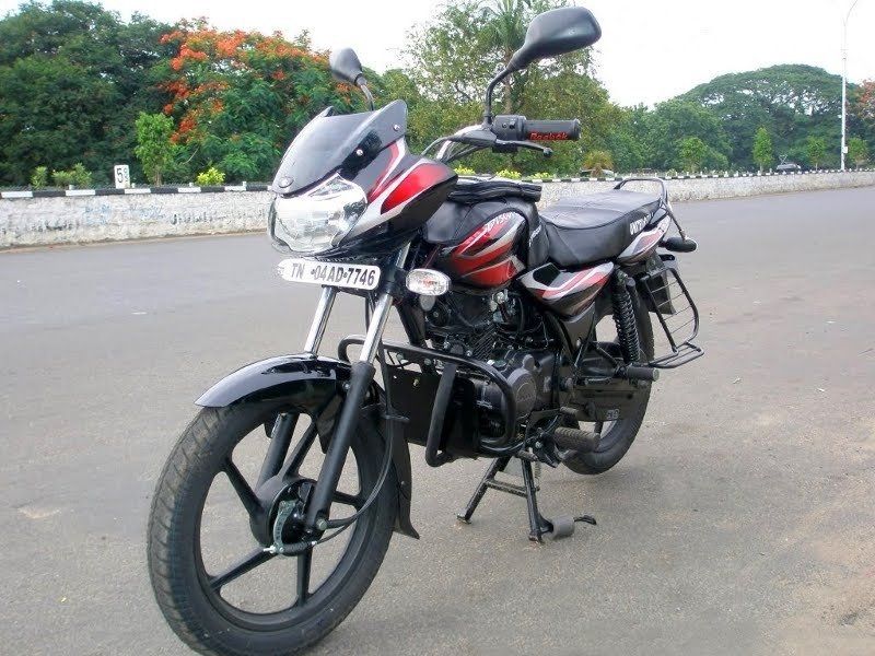 bajaj discover 100 self motor price