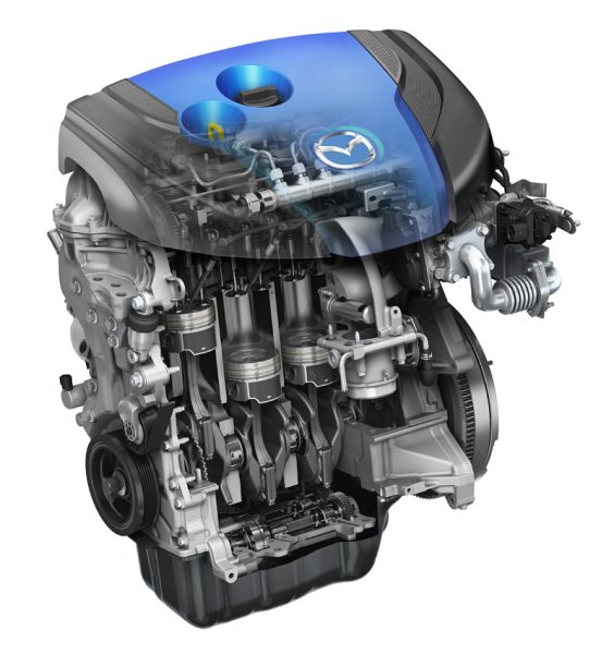 Двигатель Mazda SkyActiv G - бензин и SkyActiv D - дизель 