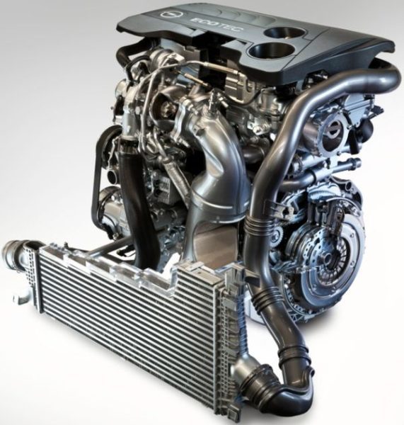 Двигатель Opel 1,6 SIDI Turbo Ecotec (125 и 147 кВт) 