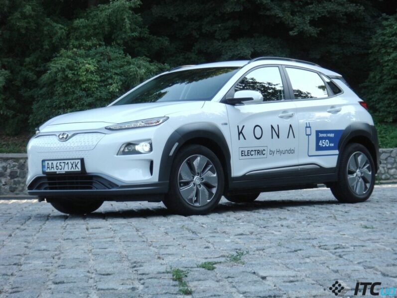 Trumpas testas: „Hyundai Kona EV Impression“ // pažymėta