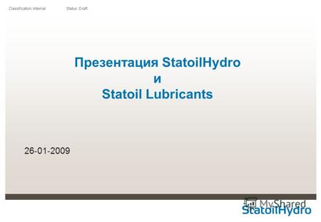 Presentation: Husqvarna 2009
