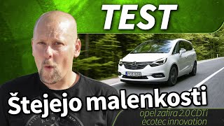 拡張テスト: Opel Zafira 2.0 CDTI Ecotec Start / Stop Innovation - 経済的ですが、