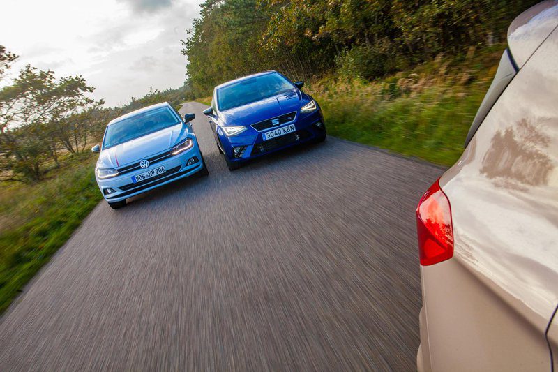 Сравнительный тест: Volkswagen Polo, Seat Ibiza и Ford Fiesta