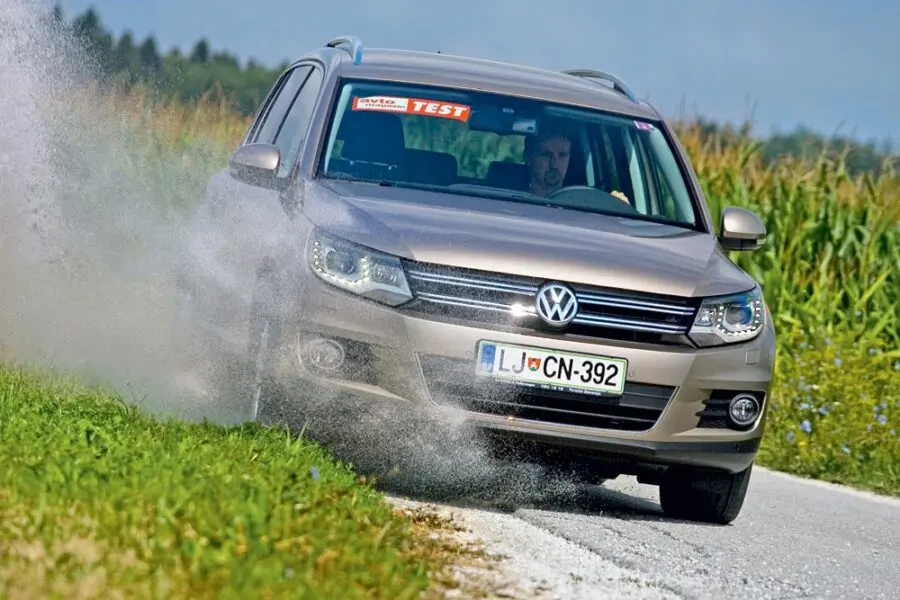 Test Kratek: Volkswagen Tiguan 2.0 TDI BlueMotion tehnologija