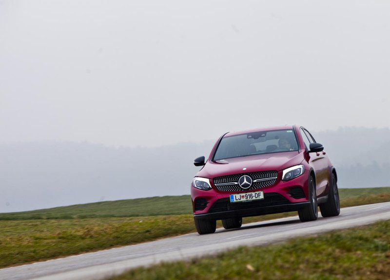 Test rešetke: Mercedes-Benz GLC coupe 250 d 4Matic