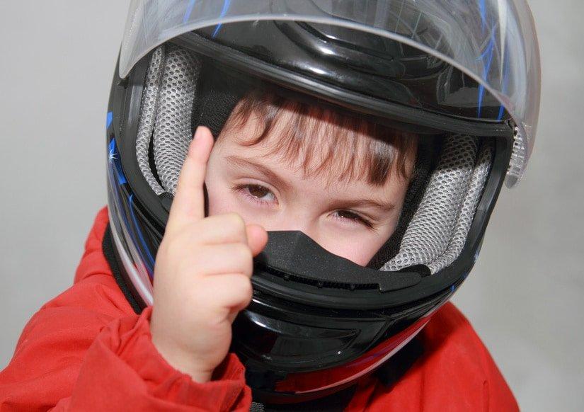 Выбираем детский мотоциклетный шлем