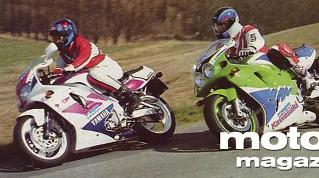 Yamaha YZF 750 R, Kawasaki ZXR 750