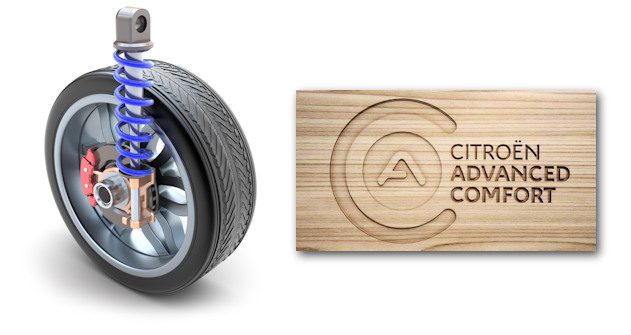 Демпфирование Citroën Advanced Comfort: принцип и действие