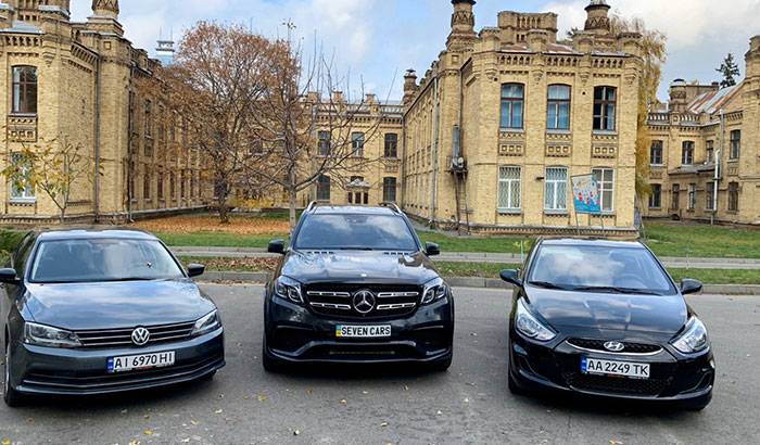 Прокат автомобилей в Украине