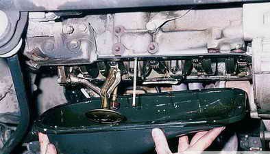 VAZ 2110-2111 पर पैन गैसकेट को बदलना