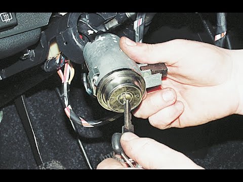 Замена на прекинувачот за палење на VAZ 2107 - инструкции