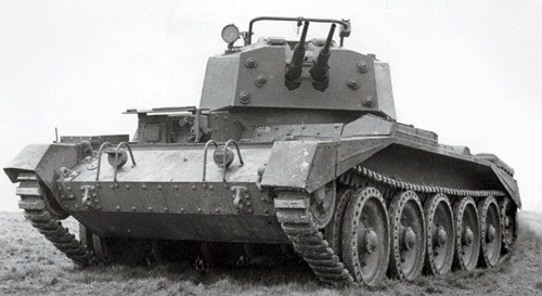 20-мм зенитная самоходная установка на базе танка &#8220;Крусайдер&#8221;