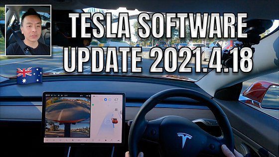 Америка в Tesla Model 3 Bronka. Започвайки с фърмуера 2021.4.18.2, колата следи водача с помощта на камера [видео] • АВТОМОБИЛИ