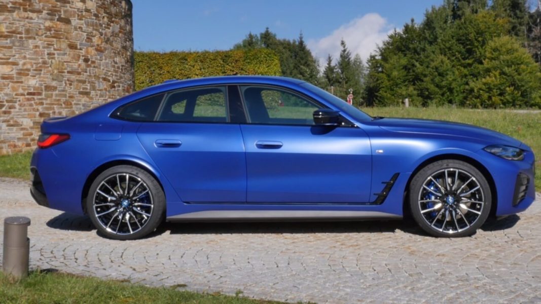 BMW i4 M50, обзор Autogefühl. Отличное ускорение, смешанная подвеска, слишком легкое рулевое управление [wiedo]