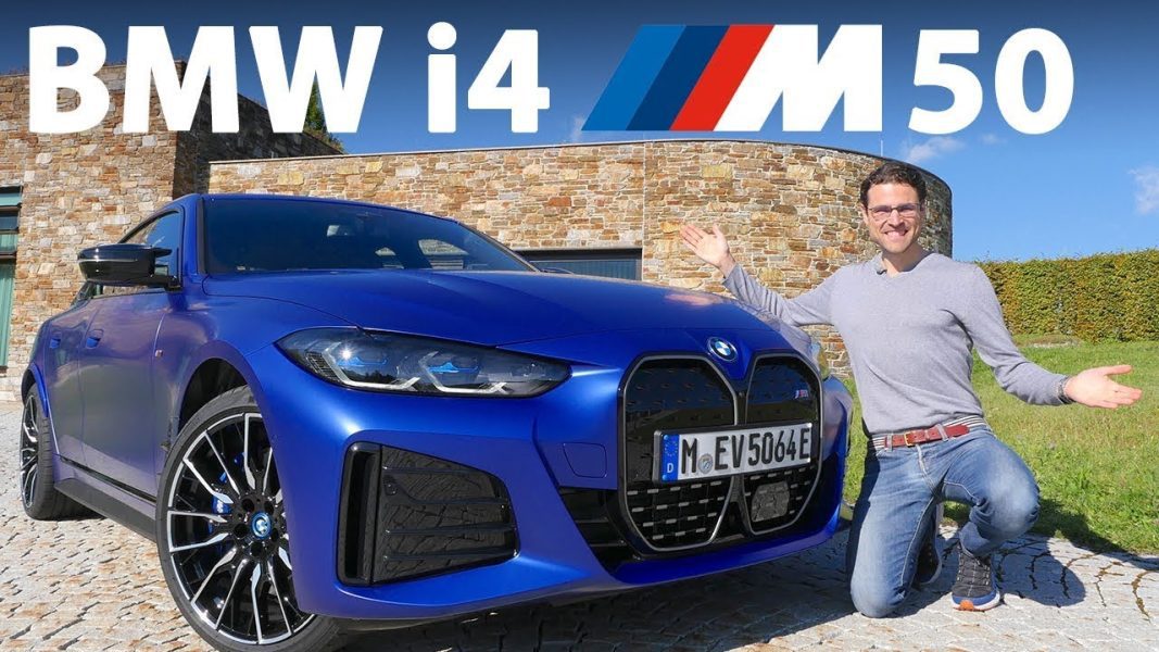 BMW i4 M50 κριτική από την Autogefühl. Μεγάλη επιτάχυνση, μικτή ανάρτηση, πολύ ελαφρύ τιμόνι [wiedo]