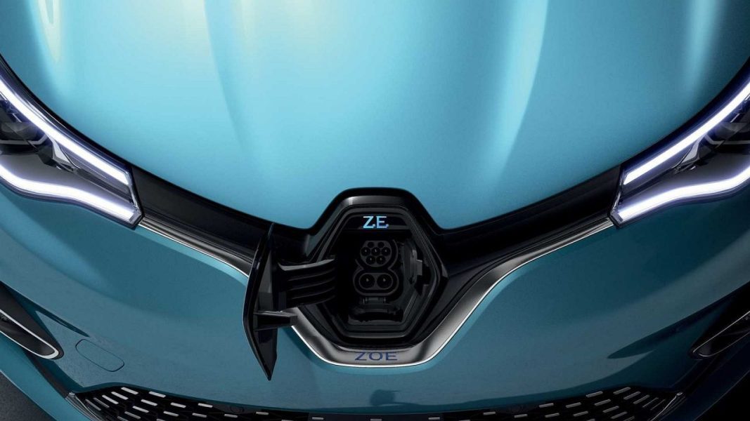 Быстрая зарядка DC Renault Zoe ZE 50 мощностью до 46 кВт [Fastned]