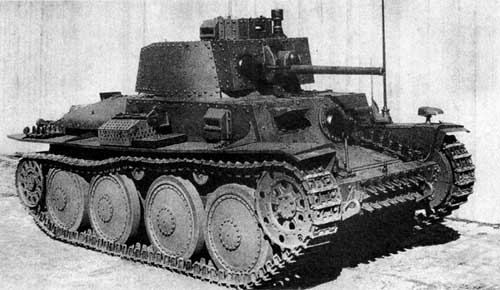 Чехословацкий легкий танк LТ-38