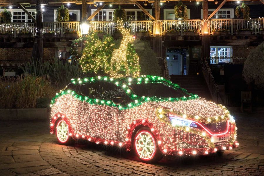 What do the Nissan Leaf Christmas trees mean? [ANSWER]