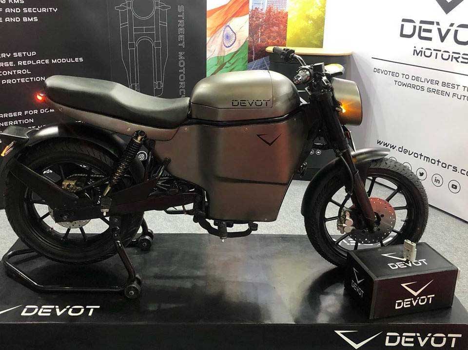 Devot Motors представляет свой первый электрический мотоцикл