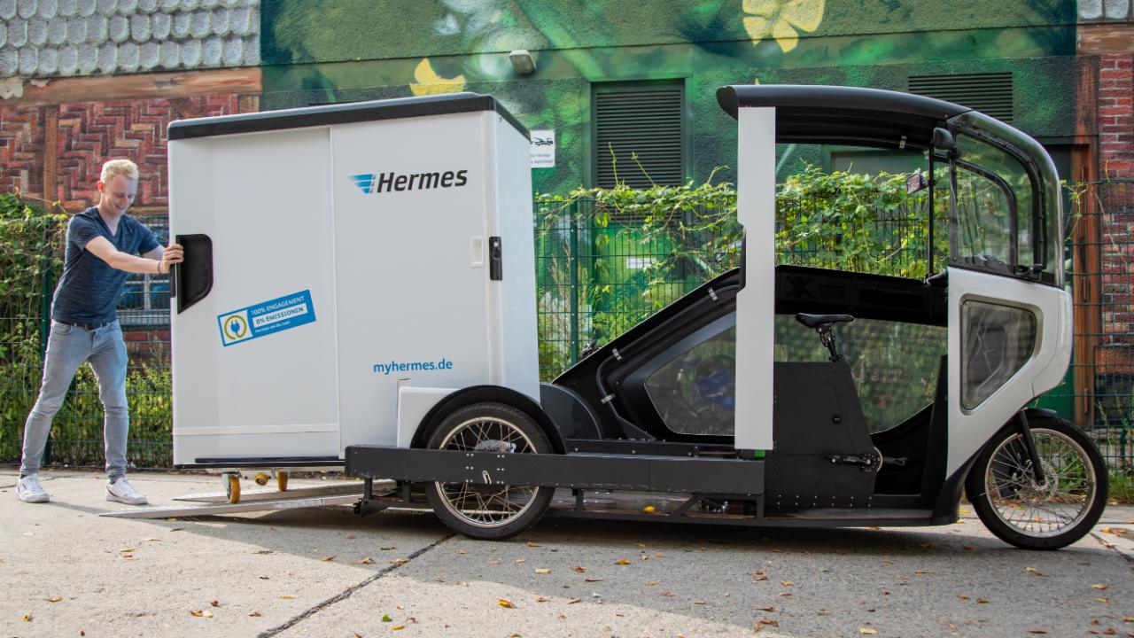 Электрический грузовой велосипед: Оно побеждает Hermes и Liefery