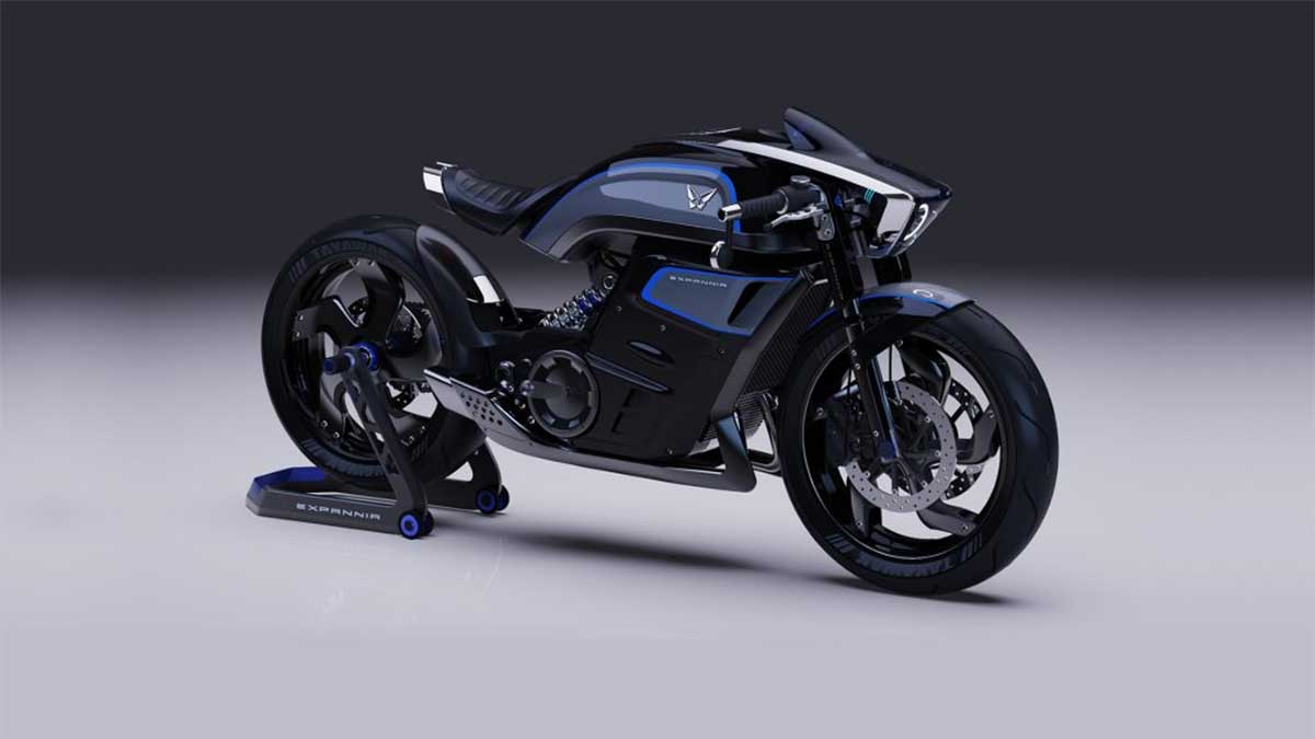 Электрический мотоцикл: Expannia представляет свой первый концепт