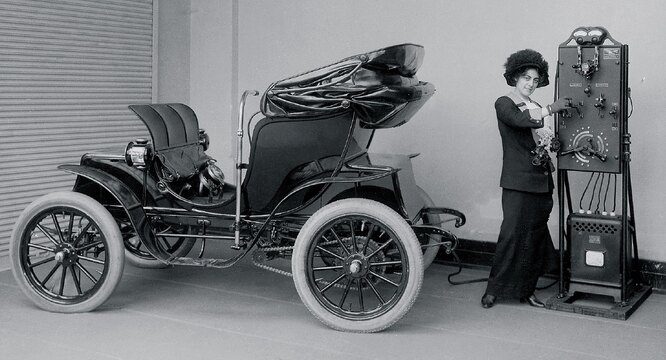 The electric car in history: the first electric cars | Beautiful battery