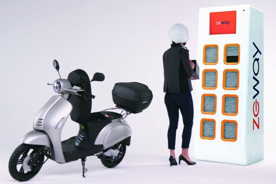 Electric scooter: Zeway connects with Monoprix