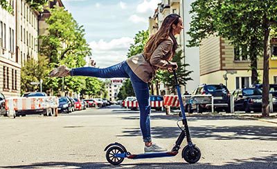 Elektriske scootere kommer snart til Uber-appen