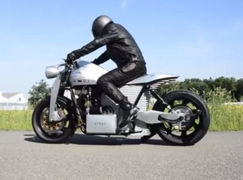 Ethec: o motocicleta electrica proiectata de studenti