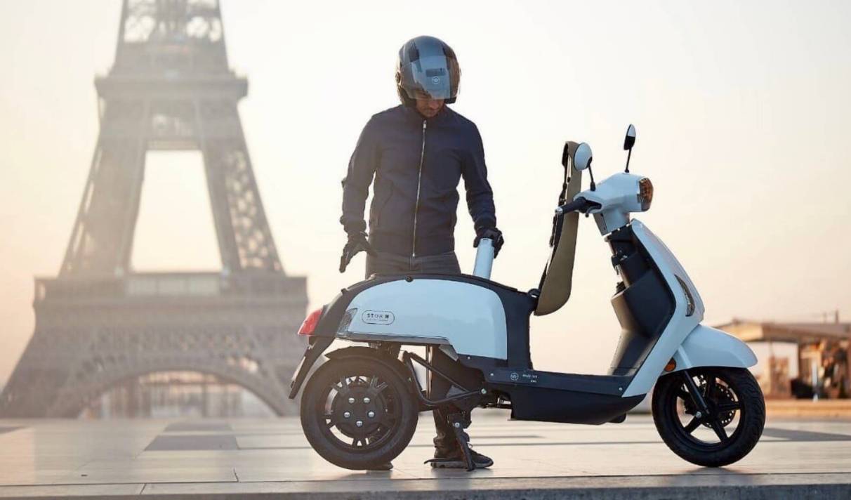 Этот французский стартап изобретает первый в мире водородный скутер!