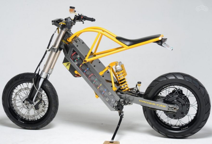 ExoDyne: електричний мотоцикл у стилі трансформерів
