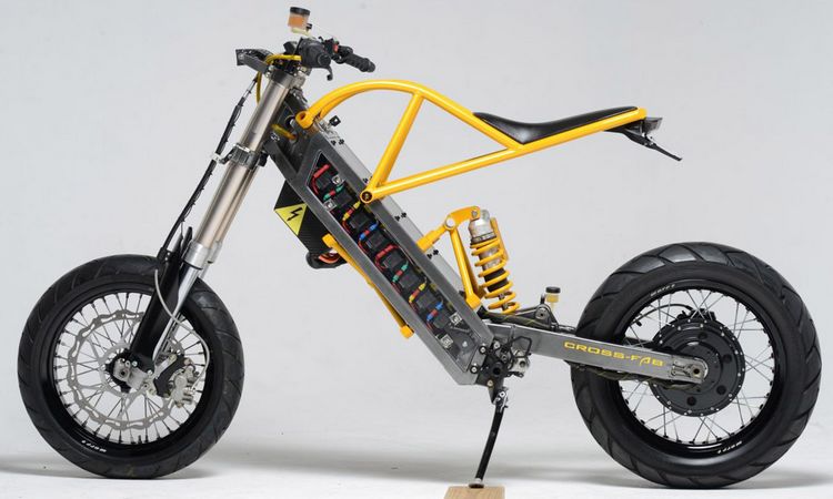 ExoDyne: электрический мотоцикл в стиле трансформеров