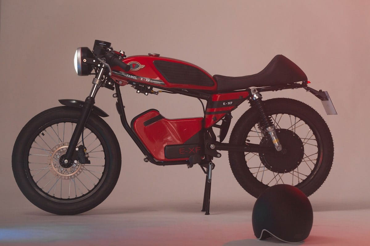 Famel e-XF: этот небольшой ретро-электрический мотоцикл появится в 2022 году