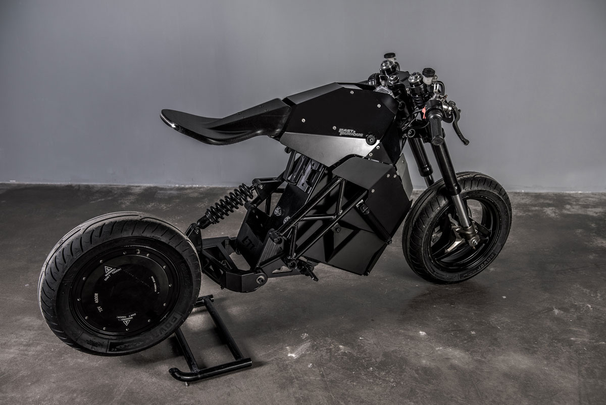 HL1: первый электрический мотоцикл для ETT