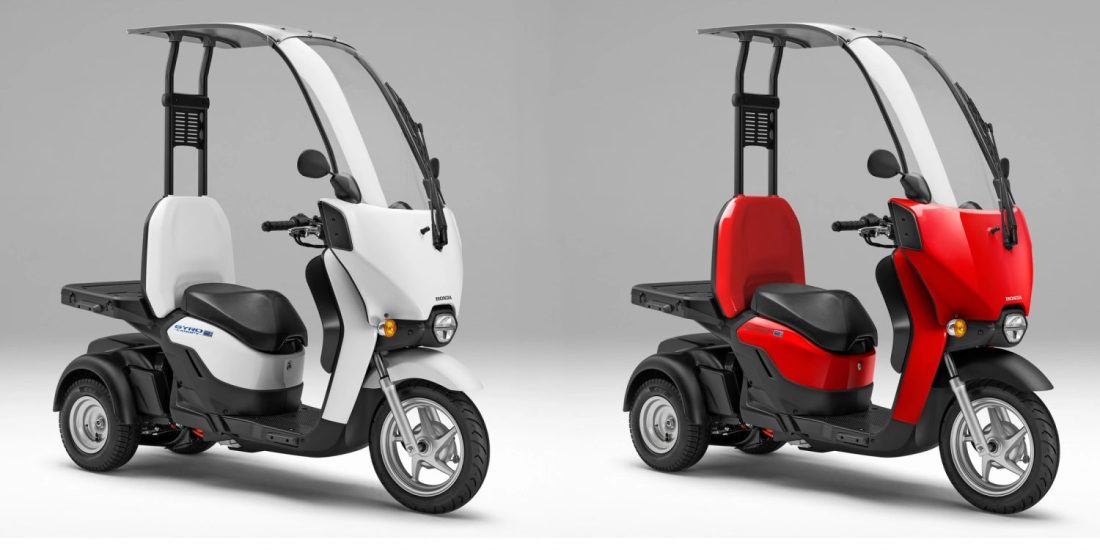Honda Gyro: Üç tekerlekli elektrikli gelecek