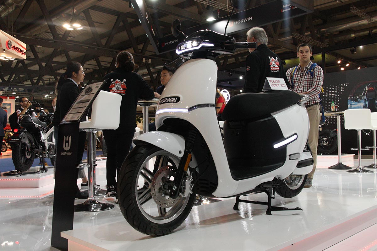 Хорвин: скутеры и электрические мотоциклы на EICMA