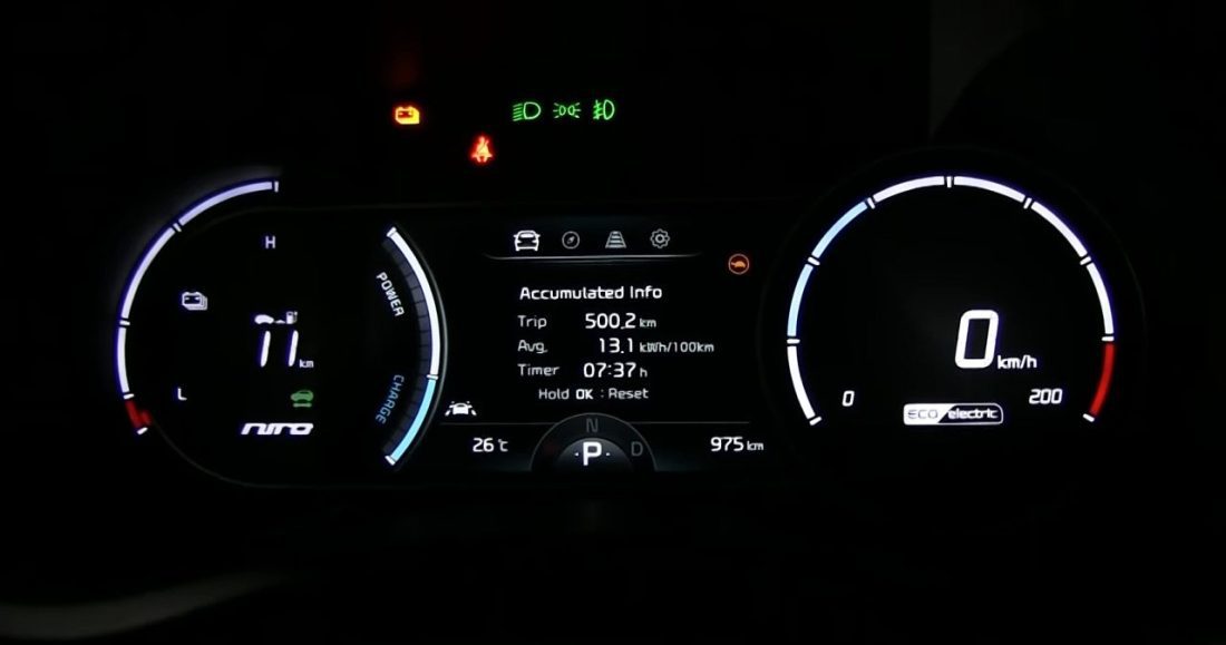 ИСПЫТАНИЕ: электромобиль Kia e-Niro проезжает 500 километров без подзарядки [видео]