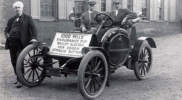 Elektrisõidukite ajalugu
