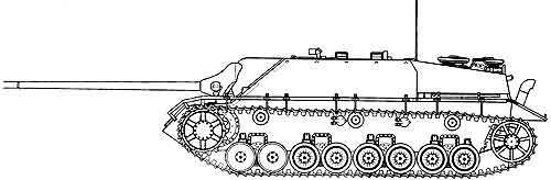 Истребитель танков &#8220;Jagdpanzer&#8221; IV, 
 JagdPz IV (Sd.Kfz.162)