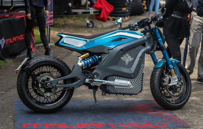 Italian Volt Lacama: motocicleta eléctrica de estilo italiano
