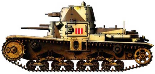 Italienischer mittlerer Panzer M-11/39