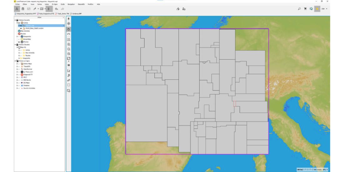 Как использовать бесплатную векторную карту Garmin в TwoNav GPS